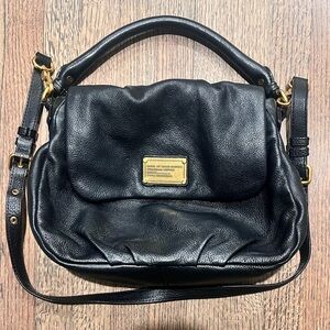 Marc by Marc Jacobs Black Leather Ukita Bag